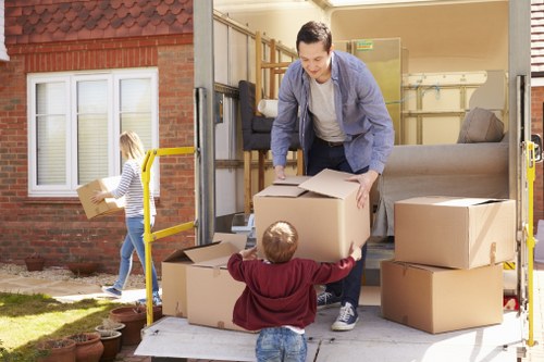Professional removal company in Kingston handling a home move with care