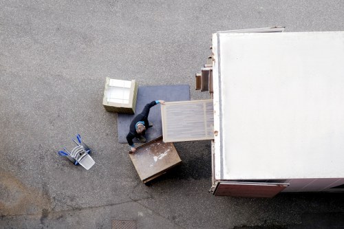 A person using an accessible moving service website in Kingston