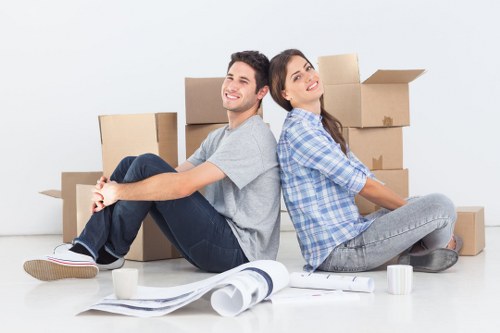 Man with van supporting a flat move in Kingston