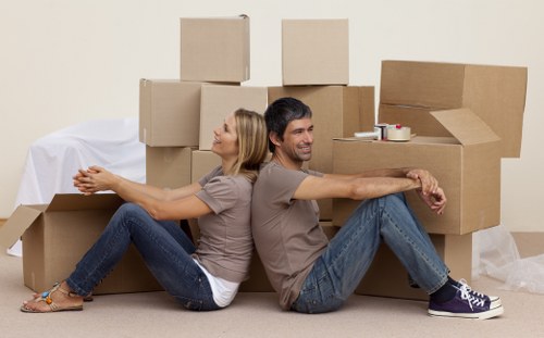 Kingston removals experts handling a careful household relocation