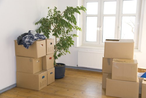 Local removal company Kingston managing boxes and furniture in transit