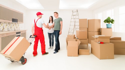 Safe furniture handling during Kingston flat removals