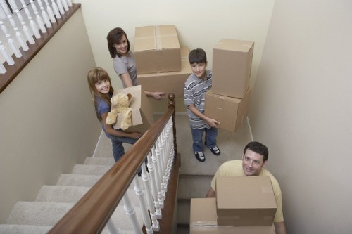 Packing and preparing items for removal truck hire in Kingston